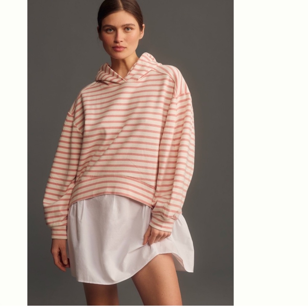 NWT pilcro soft twofer sweatshirt dress